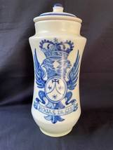 Antique Spanisch Talavera pottery albarello. Marked Bottom  - £103.11 GBP