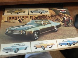 NOS 1973 Chevrolet Chevelle SS, Malibu, Dealer Sales-Showroom Brochure-P... - $4.95