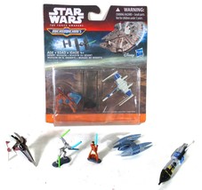 Set of Various Micro-Machine STAR WARS Starships &amp; Figures (2015) Loose ... - £21.87 GBP