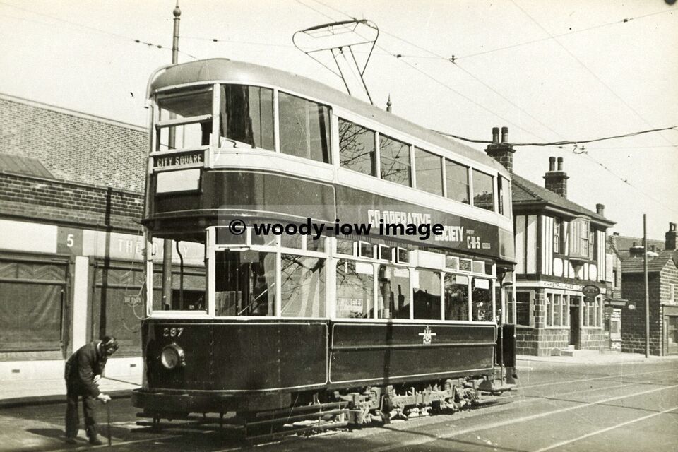 a0207 - Leeds Tram no 287 to City Square , Yorkshire - print 6x4 - $2.54