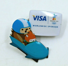 2010 Vancouver Winter Olympics VISA WorldWide Sponsor Bobsleigh Collectible Pin - £8.78 GBP