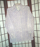 Vintage Kennington Funky Groovy Threads purple floral shirt blouse sz 13... - €10,45 EUR
