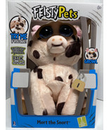 Feisty Pets Mort The Snort Spotted Pig Plush Animal - £17.04 GBP