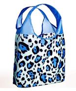 O-WITZ Reusable Shopping Bag, Ripstop, Folds into Pouch, Animal Vibe Blue - £6.28 GBP