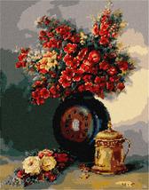 Pepita Needlepoint kit: Tzedokah and Flowers, 12&quot; x 15&quot; - £127.89 GBP+