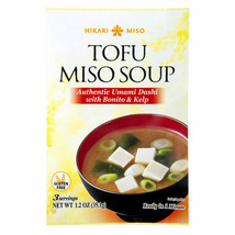 2 Pack Hikari Tofu Miso Soup (Authentic Umami Dashi With Bonito &amp; Kelp) - £11.87 GBP