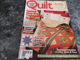 Quilt Magazine August September  2007 Beacon Hill - £2.34 GBP