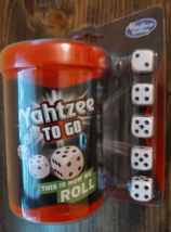 YAHTZEE TO GO Travel Game by Hasbro Gaming - NEW &amp; SEALED Shake and Score - $6.31
