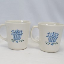 Corelle Blueberry Bouquet Cups Mugs Lot of 2 - $127.14 MXN