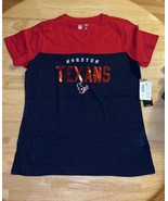 Houston Texans NFL Women’s Rundown Tee 21 Navy BNWTS Size Medium $35.00 - $17.99