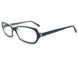 Jean Lafont Eyeglasses Frames SAGESSE 3062 Blue Horn Clear Rectangular 5... - £95.75 GBP