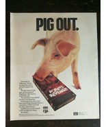 Vintage 1985 Porky&#39;s Revenge Movie VHS Video Full Page Original Color Ad... - £5.26 GBP