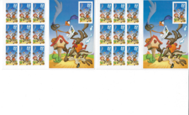 US Stamps/Postage/ 2 Sheets Sc #3378 3391 Road Runner MNH F-VF OG FV $13.20 - £7.48 GBP
