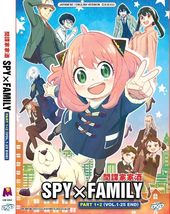 DVD Anime Spy x Family Part 1 + 2 (Volume.1-25 End) - Fast - $78.90