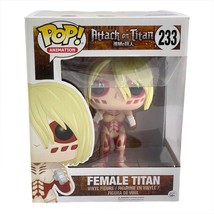 Funko Pop! Colossal Female Titan #233 Attack On Titan 6&quot; Super Size *Read* - £70.20 GBP