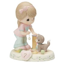 Precious Moments Growing In Grace Age 7 Figurine - £42.26 GBP