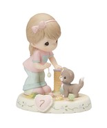 Precious Moments Growing In Grace Age 7 Figurine - £42.23 GBP