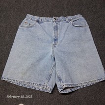 Vintage Levi 951 Denim Jean Shorts Women Size 14 Blue Stone Wash Relaxed... - £14.67 GBP