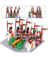 The Napoleonic Wars Polish Uhlans &amp; Licorne Cannon Custom 13 Minifigure Set - $491.89 MXN