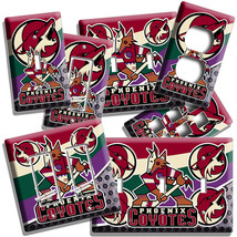 Phoenix Coyotes Arizona Hockey Team Light Switch Outlet Wall Plates Man Cave Art - £9.58 GBP+