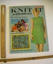 VINTAGE MAGAZINE : Today&#39;s Woman, knit it, number 6 Needlework ideas and more th - £26.50 GBP