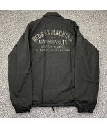 Deus Ex Machina Coach Jacket Men Large Black Long Sleeve Collared L - $124.08 CAD