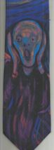 Edvard Munch "The Scream" Necktie Ralph Marlin   FREE SHIPPING - $14.99