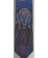 Edvard Munch "The Scream" Necktie Ralph Marlin   FREE SHIPPING - $14.99