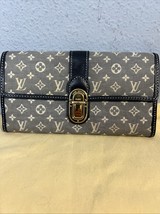 LOUIS VUITTON Portofeuil Sala bi-fold long wallet Leather Canvas - $189.99