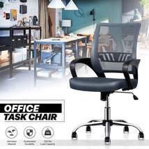 Modern Fabric Mesh[Space Grey]Home Office Computer Pc Chair Conference T... - £101.46 GBP
