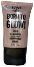 1- NYX BORN TO GLOW Liquid Illuminator #LI01 SUNBEAM (New/Sealed/RARE) S... - $29.69