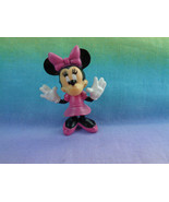 Disney Minnie Mouse Mini PVC Figure or Cake Topper Pink Outfit  - £1.98 GBP