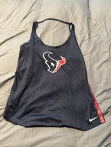 Nike NFL Dri-Fit Houston Texans Women’s Tank Top – Navy Blue Large - $315.94 MXN