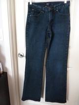 Womans Stretch Jag Jeans Bootcut Size 8  W 30 I 32.5 R 9 Cuff 9.5 cotton... - $21.66