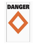 Taylor Made 46183 Sur-Mark 24&quot; L x 13&quot; W “Danger”2 Buoy Labels-NEW-SHIPS... - $74.13