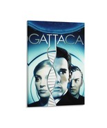 Movie Poster Gattaca Canvas Decorative Interior Framed Painting - $16.99