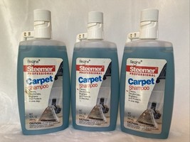 NEW Vtg Regina Steemer Professional Carpet Cleaner Shampoo 3 Pack 15 oz ... - $41.11