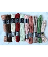 DMC Laine Tapisserie France 100% Wool Tapestry Yarn Lot 10 Skeins/Colors - $16.85 CAD
