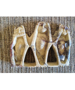 Monkey de Stone Made Hand Vintage Antique Artisan Morocco Unique IN Ebay... - $70.69