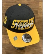 ~NEW~Pittsburgh Steelers New Era 2022 NFL Draft 9FORTY Adjustable Hat Black - $20.90
