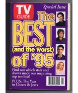 ORIGINAL Vintage TV Guide January 6, 1996 Best &amp; Worst NO LABEL Jerry Se... - £11.83 GBP