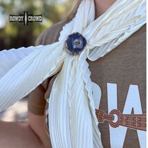 Dark Bay Natural Stone Scarf Slide - $17.82