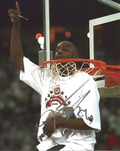 Jason Terry Arizona Wildcats autographed basketball 8x10 photo proof COA...... - £42.66 GBP