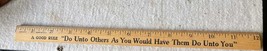 Vintage Good Rule 12 inch wood ruler Senco USA with coke ad on back - £7.82 GBP