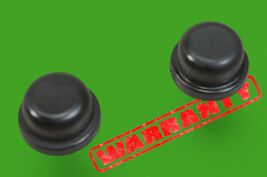 gm car truck suv front windshield wiper arm black nut cap pair 15788727 oem - $363.16 MXN