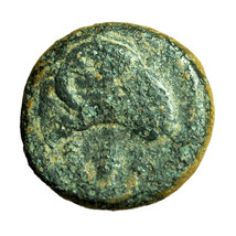 Ancient Greek Coin Kebren Troas AE15mm Apollo / Ram&#39;s Head 00152 - £19.46 GBP