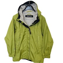 Marmot Big Kids Jacket Coat Girls Green Nylon Hooded Lightweight Size Large ? - £17.40 GBP
