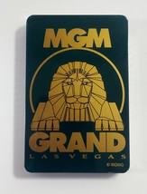 MGM Grand Las Vegas Casino Lion Head Collectible Playing Cards NEW in Pl... - $8.79