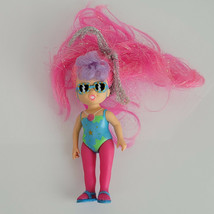 Tonka Hollywoods Sparkle &amp; Shine Holly doll - Vintage 1986 1987 pink hair - £23.36 GBP