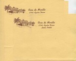 Casa de Marilla Stationery Azalea Drive Loma Portal San Diego California  - £9.49 GBP